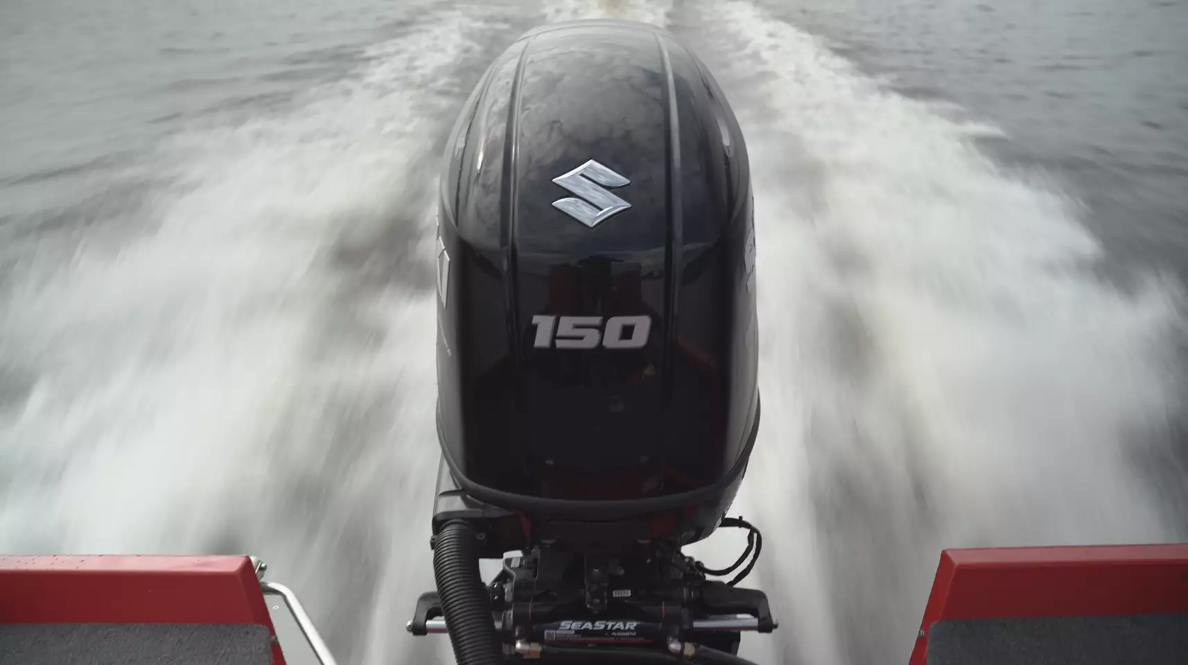 Powerful outboard motor